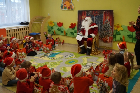 Wizyta Świętego Mikołaja w naszej szkole