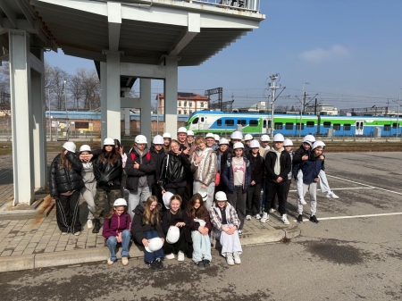 Wyjazd do zakładu firmy NEWAG w Nowym Sączu